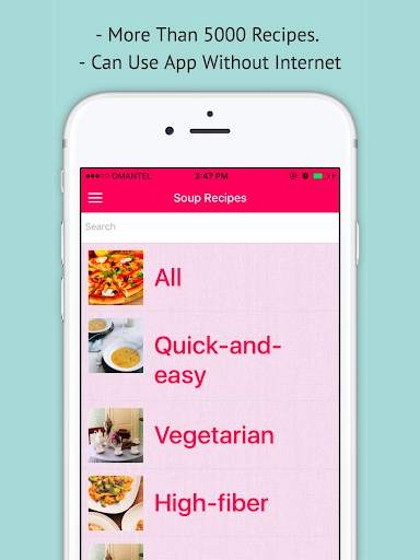 Soup Recipes - Offline Best Soup Recipes screenshot 4