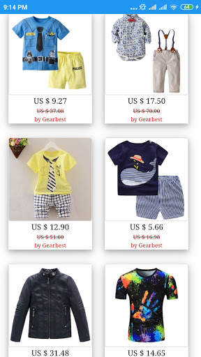 Boys' Clothing Shop Cheap Boys Shirt Pants Outfits screenshot 3