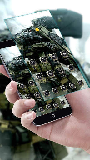 Military force theme mercenary theme launcher screenshot 2