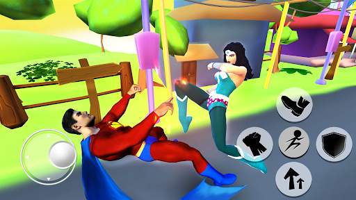 Cartoon Fighting Game 3D : Superheroes screenshot 6