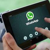 Guide for whatsapp on tablet