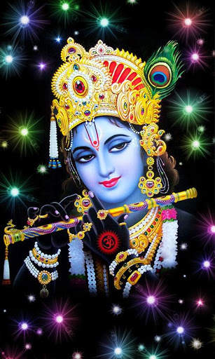 Lord Krishna Live Wallpaper screenshot 1