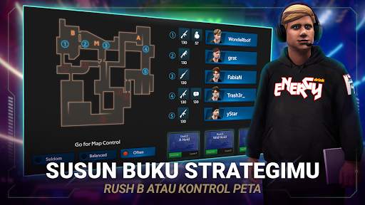 FIVE - Game Manajer Esport screenshot 2