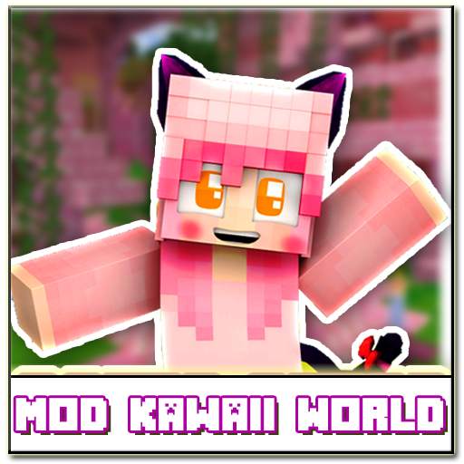 Mod Kawaii World for Minecraft 1.1