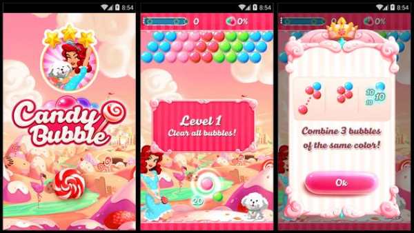 Candy Bubble Game - Bubble Shooter screenshot 1