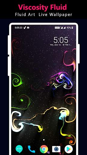 Viscosity Fluid : Fluid Art Live Wallpaper screenshot 3