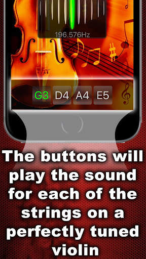 Chromatic Violin Tuner screenshot 4