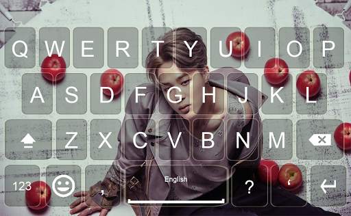 BTS Jimmin Keyboard Theme 3 تصوير الشاشة