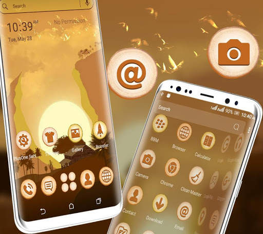 Peaceful Village Launcher Theme screenshot 4