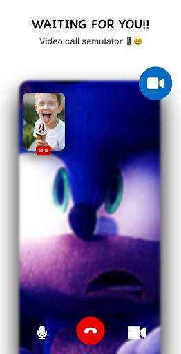 blue soniic 📞 Video Call   Chat & Live Video 5 تصوير الشاشة