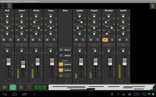 Audio Evolution Mobile Studio screenshot 18