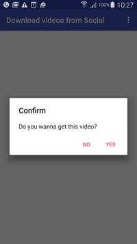 Download videos from Social screenshot 3