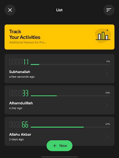 Tasbih Counter Pro: Dhikr App screenshot 14