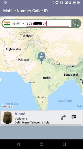 Mobile Number Location - Phone Call Tracker 3 تصوير الشاشة