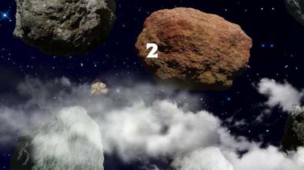 Flappy Angry Bird in Space स्क्रीनशॉट 1