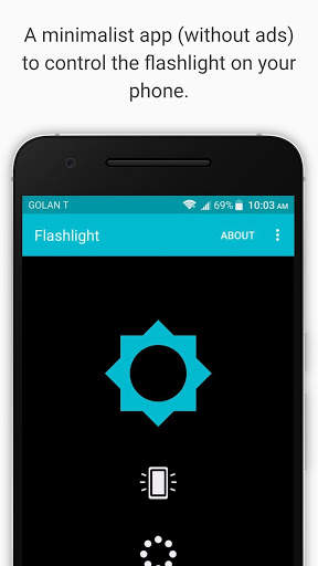 Torch: Ultimate Mobile Flashlight (No Ads) screenshot 1