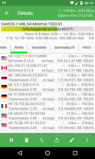 PTorrent Pro - torrent application screenshot 3