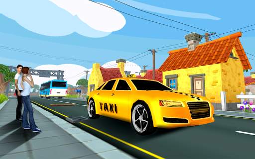 City Taxi Driving 3D screenshot 9