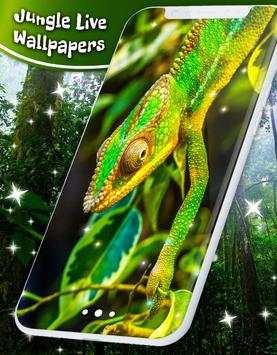 Animals Live Wallpaper: Jungle Sparkling Wallpaper скриншот 5