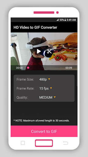 HD Video to GIF Converter screenshot 3