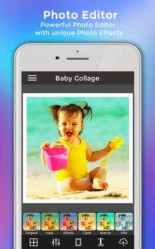 Baby Pic Collage Maker & Story Photo Editor 5 تصوير الشاشة