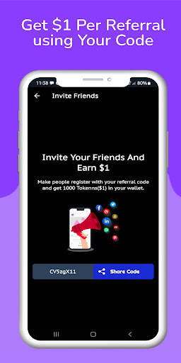 ToKenn - Cash Rewards App Play Quiz Make Money screenshot 2