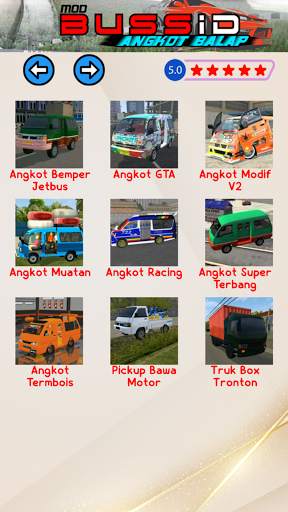 Mod Bussid Angkot Balap screenshot 2