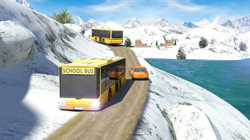 School Bus: Up Hill Driving скриншот 2