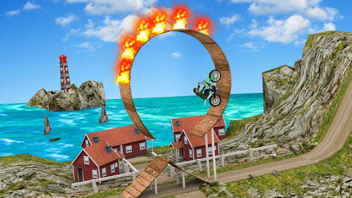 Stunt Bike Racing Game Trial Tricks Master screenshot 3
