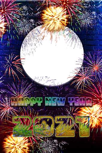 Happy New Year 2021 Photo Frames 6 تصوير الشاشة