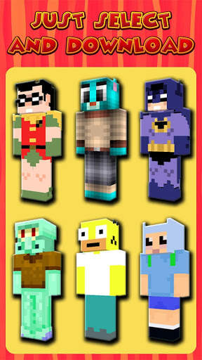 Cartoon Skins for Minecraft PE screenshot 2