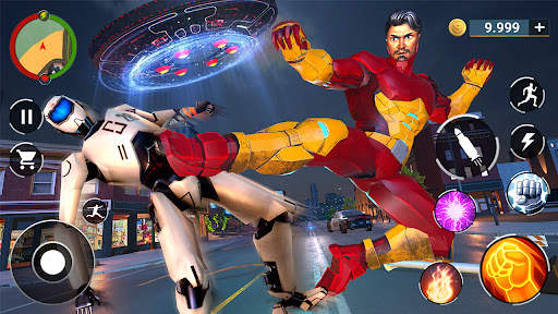 Iron Fighting: Hero Rope Game screenshot 3