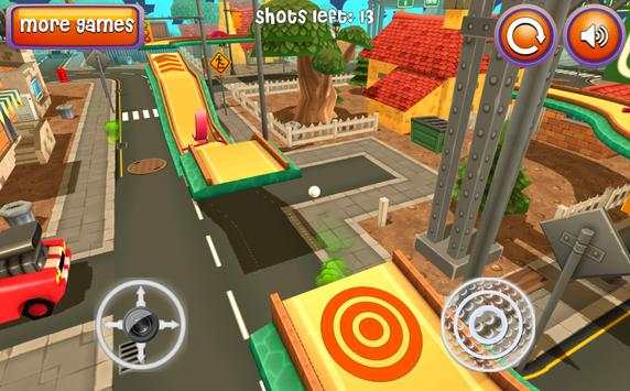 Mini Golf 3D Cartoon City screenshot 2