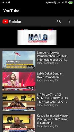 Radar TV Lampung 6 تصوير الشاشة