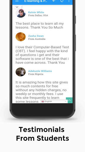 School Portal NG – Free E-learning, CBT & Homework скриншот 8