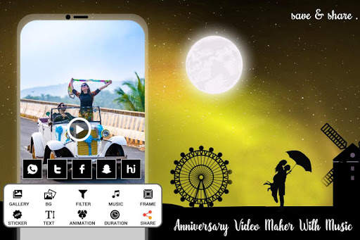 Anniversary Video Maker with Music screenshot 7