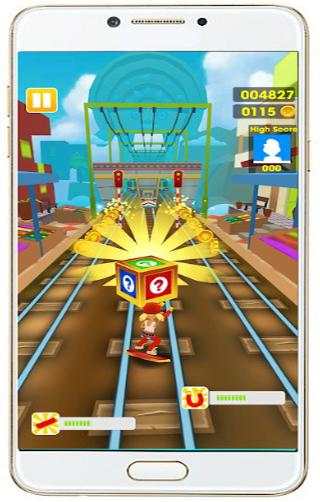 Subway Train Rush Juliya 3D 2020 screenshot 1