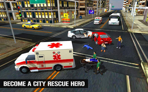 Ambulance Rescue : Emergency 911 Driving Games screenshot 11