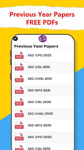 e1 coaching center (SSC exams) screenshot 3