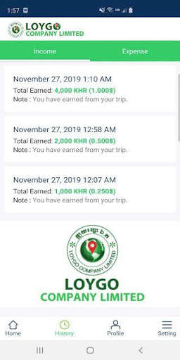 loygo taxi app screenshot 6