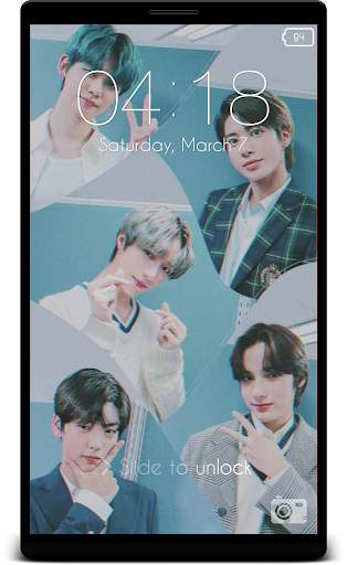 TXT Lock Screen 1 تصوير الشاشة