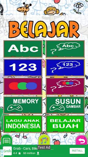 Belajar Huruf dan Angka screenshot 2