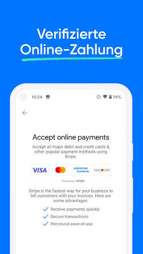 Rechnung schreiben - SaldoApps screenshot 5