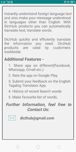 English Tagalog Translator screenshot 9
