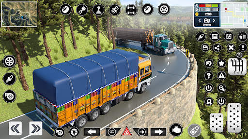 Truck Driving Simulator Games screenshot 1