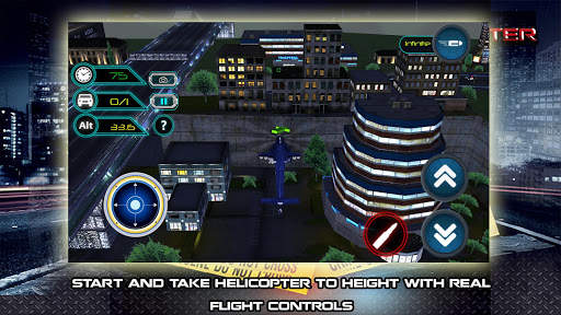 Police Helicopter-Criminal car screenshot 1