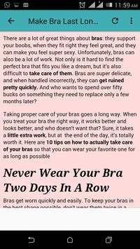 Bra & Bikini Care screenshot 3