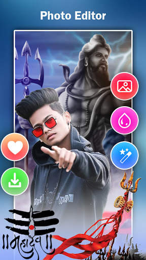 Lord Shiva Photo Frame Editor 3 تصوير الشاشة