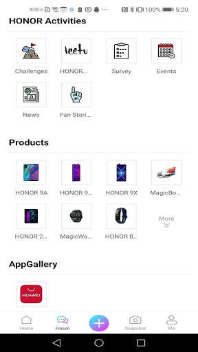 HONOR Club screenshot 2