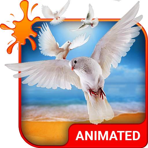 Doves Animated Custom Keyboard + Live Wallpaper 3.63